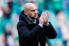 Hibs head coach David Gray has signed a contract extension with the club. (Photo by Ross Parker / SNS Group)