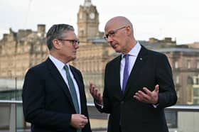 Keir Starmer and John Swinney have demonstrated the same lack of backbone on the gender question (Picture: Andy Buchanan/WPA pool)