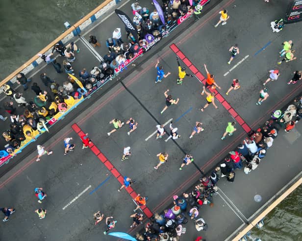 London marathon runners have been warned ahead of the warm weather this weekend.