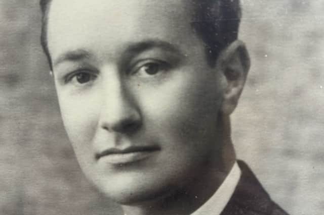 Rachel Mackie's grandpa, Derek Mackie, volunteered for Army service in the Royal Armoured Corps in October, 1941