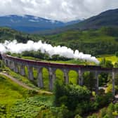 The Glenfinnan Viaduct following its restoration