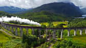 The Glenfinnan Viaduct following its restoration