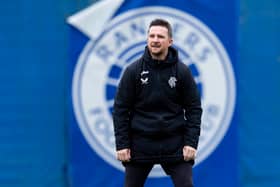 Rangers interim head coach Barry Ferguson. (Photo by Craig Foy / SNS Group)