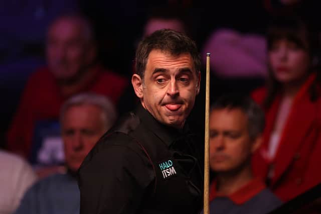 Ronnie O'Sullivan is aiming to win a record eighth world title.