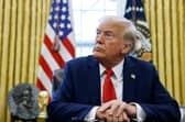 US President Donald Trump will demand concessions from the UK in any trade deal between the two countries (Picture: Anna Moneymaker)