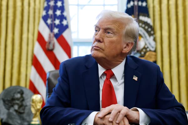 US President Donald Trump will demand concessions from the UK in any trade deal between the two countries (Picture: Anna Moneymaker)