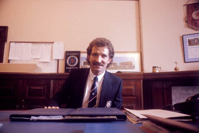 Graeme Souness led a Scottish football revolution following his appointemt as Rangers player-manager in 1986.