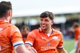 Cammy Scott's late conversion earned Edinburgh a draw with Zebre in Parma.
