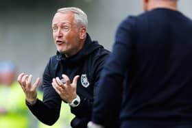 Hearts head coach Neil Critchley during the William Hill Premiership loss to Dundee at Tynecastle.