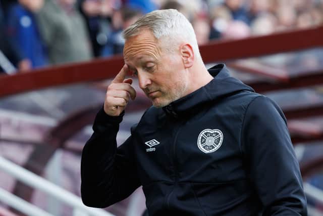 Hearts have sacked head coach Neil Critchley.