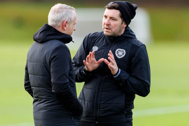 Liam Fox has been placed in caretaker charge of Hearts following the sacking of Neil Critchley. (Photo by Mark Scates / SNS Group)