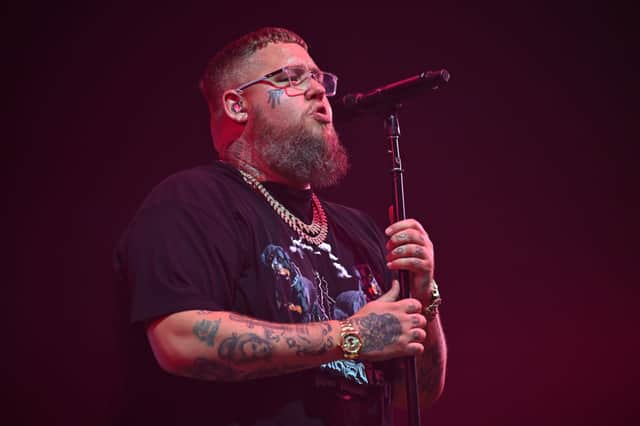 Rag 'n' Bone Man is one of two acts supporting Robbie Williams at Murrayfield Stadium.