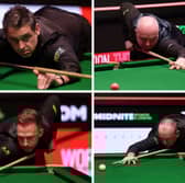 Four of the favourites for this year's World Snooker Championship,