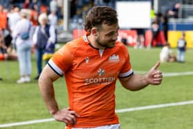 Edinburgh's Wes Goosen has returned to training after a back problem.