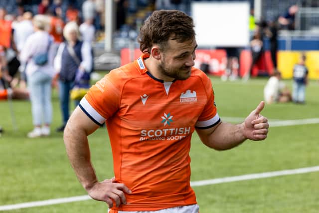 Edinburgh's Wes Goosen has returned to training after a back problem.
