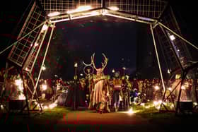 Last year's Beltane Fire Festival.