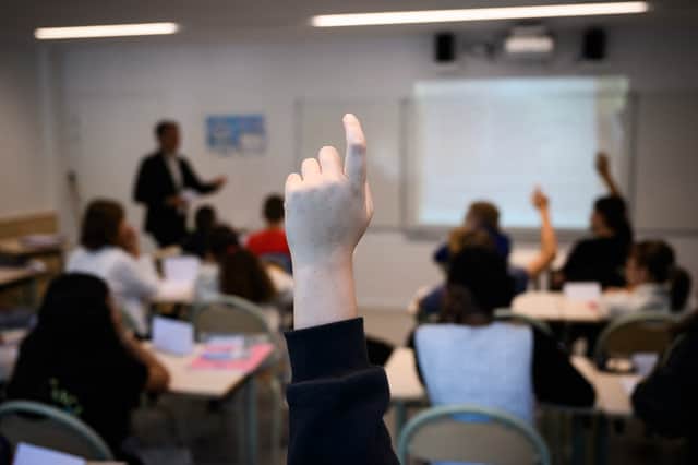 If they are to learn, pupils must first respect their teachers (Picture: Loic Venance)