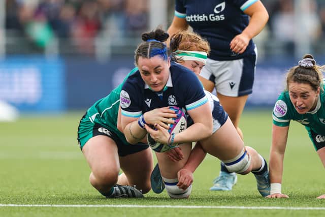 Scotland's Evie Gallagher is in the Guinness Women's Six Nations team of the championship.