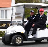 US President Donald Trump, pictured at Trump Turnberry in 2023, is expected to come to the UK for a state visit later this year (Picture: Andy Buchanan)