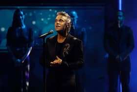Robbie Williams has a big date with Scotland.
