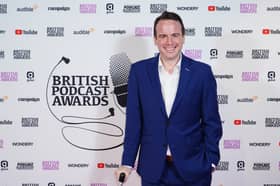 Matt Forde, pictured here at the British Podcast Awards last year.