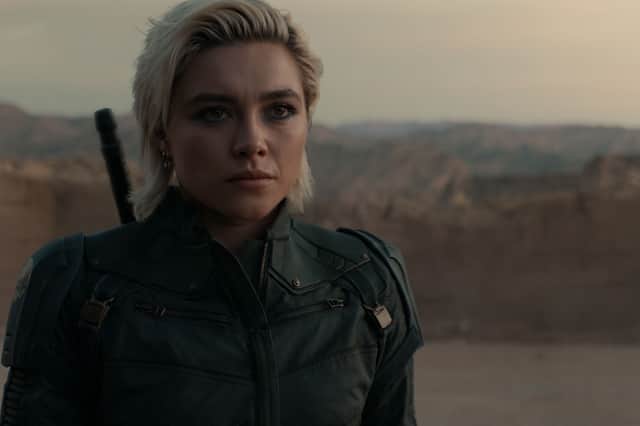 Yelena Belova (Florence Pugh) in Marvel Studios' Thunderbolts*