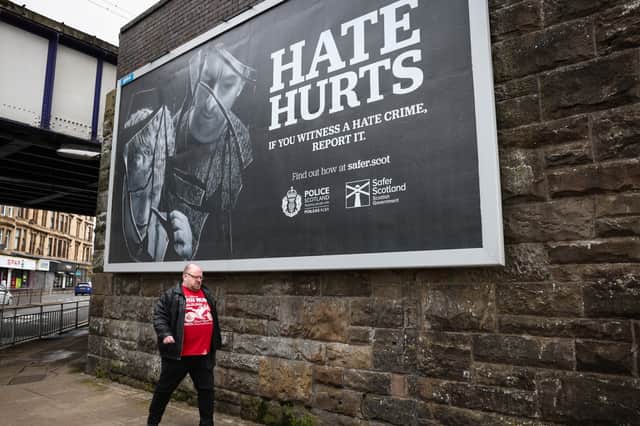 No one in Scotland has yet been prosecuted for the new offence of 'stirring up' hatred, introduced in April last year (Picture: Jeff J Mitchell)