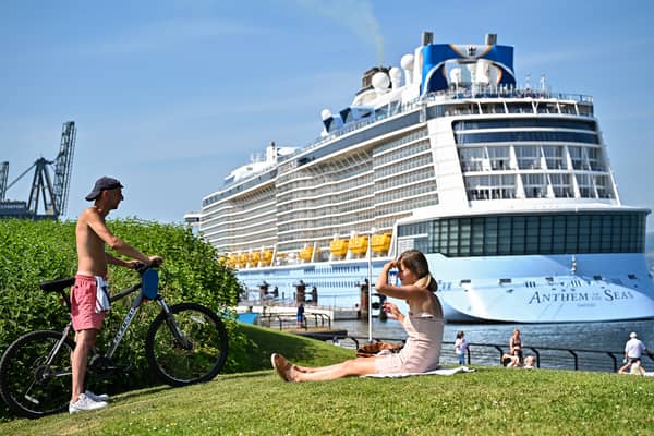 Inverclyde politicians hope cruise ship passengers will boost the local economy (Picture: Jeff J Mitchell)