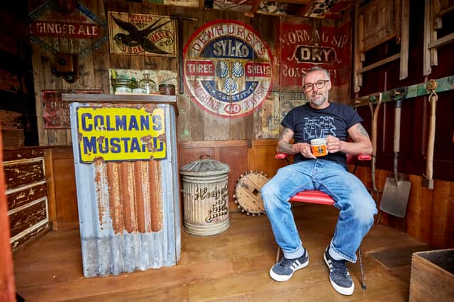 Wayne Dawber, the winner of Cuprinol's Shed of the Year 2024.