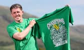Celtic's Luke McCowan is pictured at Lennoxtown Training Centre, on April 30, 2025, in Glasgow, Scotland. (Photo by Craig Williamson / SNS Group)
