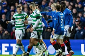 Rangers and Celtic meet for the fifth and final time this season at the weekend in Govan. Cr: SNS Group.