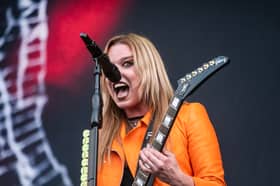 US band Halestorm is fronted by Lzzy Hale. 