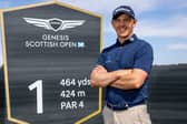 Grant Forrest pictured at The Renaissance Club during a media day for this year’s Genesis Scottish Open