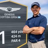 Grant Forrest pictured at The Renaissance Club during a media day for this year’s Genesis Scottish Open