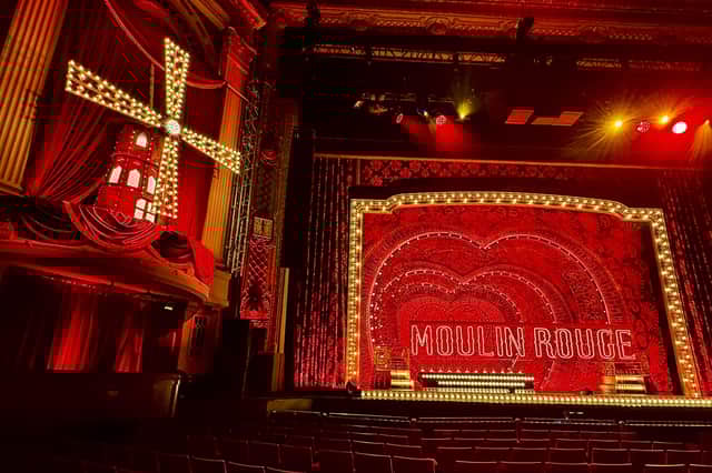 Moulin Rouge! The Musical kicked off its 18 month tour in Edinburgh.