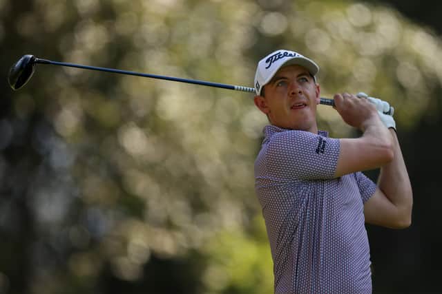 Grant Forrest in action during the Magical Kenya Open presented by absa at Muthaiga Golf Club