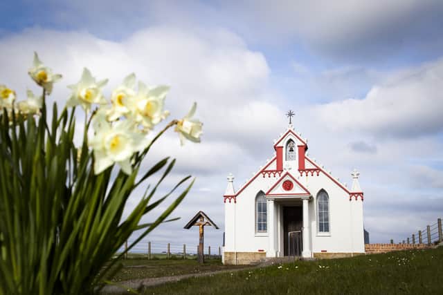 The Italian Chapel on Lamb Holm in Orkney. Picture: PA