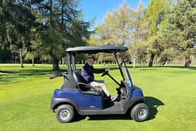 Club captain Scott Fenton is delighted to see how King James VI Golf Club has recovered after being badly hit during Storm Babet in October 2023