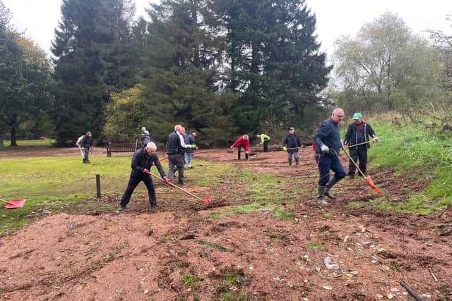 Members took part in what has been described as a “Herculean” effort to clear up the mess