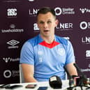 Hearts captain Lawrence Shankland faced the media on Thursday. (Photo by Paul Devlin / SNS Group)
