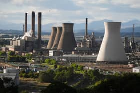 The oil refinery at Grangemouth has now closed