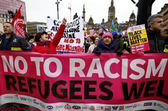 Scotland's politicians need to do more than pay lip service to movements like Black Lives Matter (Picture: Jeff J Mitchell)