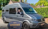 Nigel was over the moon with his prize 