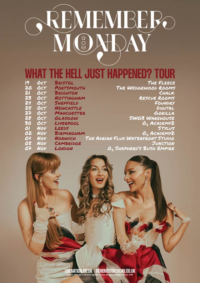 Remember Monday have announce the What the Hell Just Happened? Tour