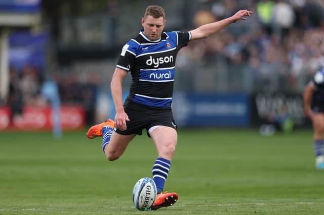 Finn Russell is back in the Bath starting side.
