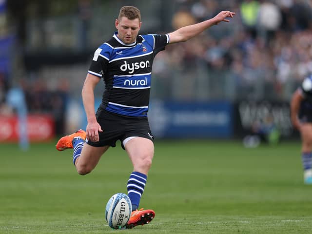 Finn Russell is back in the Bath starting side. 