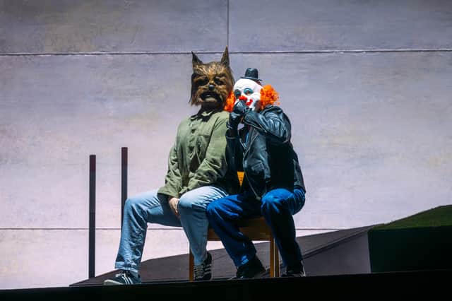 Finlay McKillop and Kyle Gardiner in Restless Natives