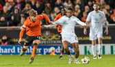 Hibs host Dundee United in the Scottish Premiership this weekend. Cr: SNS Group.