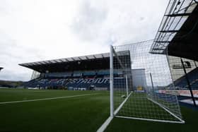 Falkirk host Hamilton at Falkirk Stadium as the Championship title race reaches a dramatic finale on Friday night. (Photo by Sammy Turner / SNS Group)