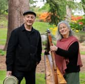 Donald Hay and Mary Macmaster producers of For the Love of Trees, commissioned for this year's Edinburgh Tradfest,.